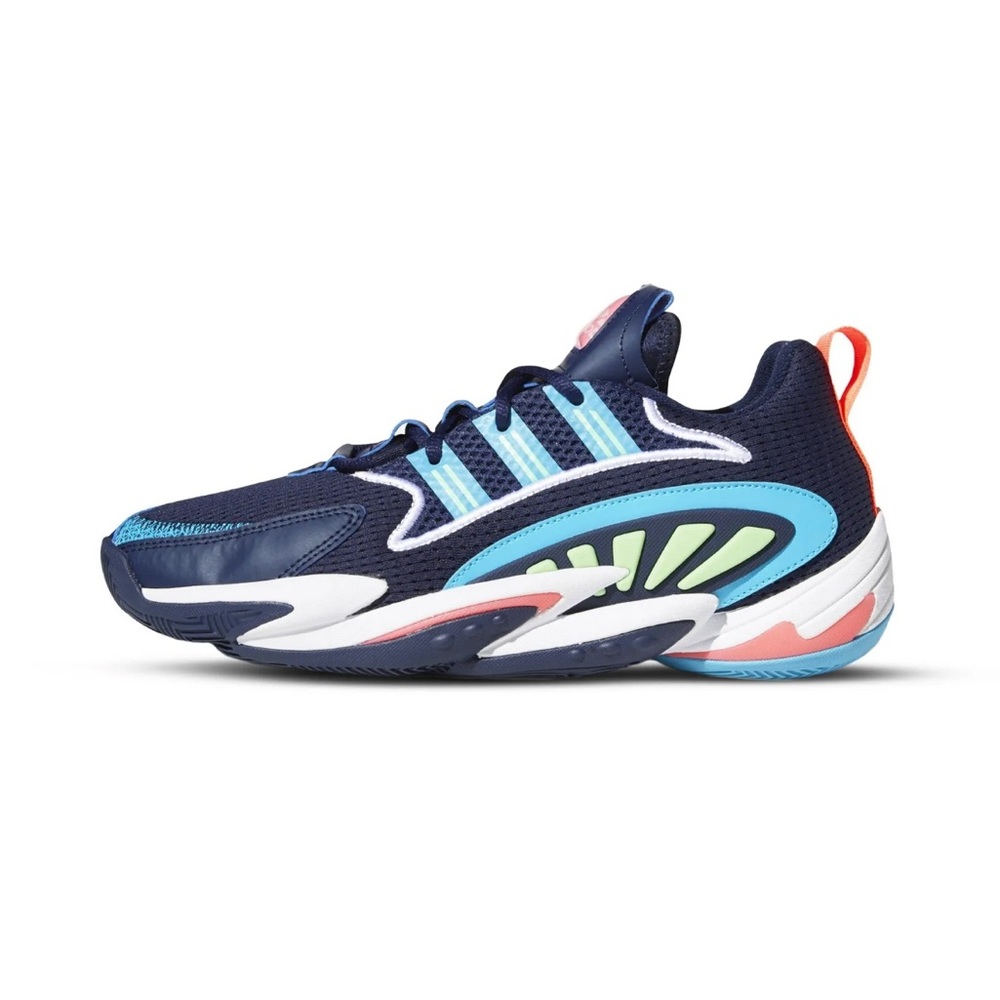 ADIDAS CRAZY BYW 2.0 BLUE CYAN MENS BASKETBALL SNEAKERS 9.5 *RARE*